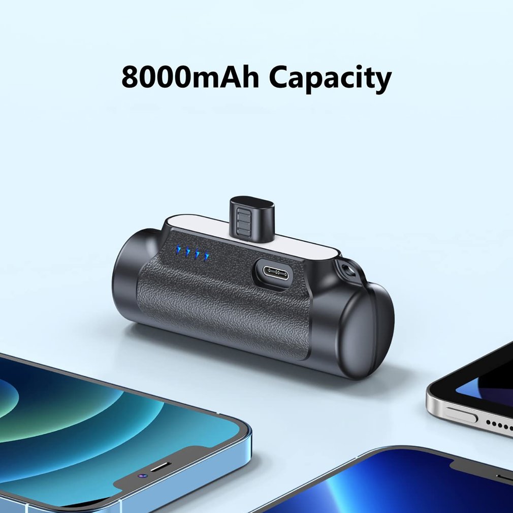 Portable Power Bank Mini 5000mah Lightweight Backup Power Supply