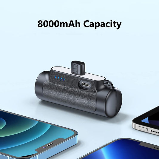 Portable Power Bank Mini 5000mah Lightweight Backup Power Supply